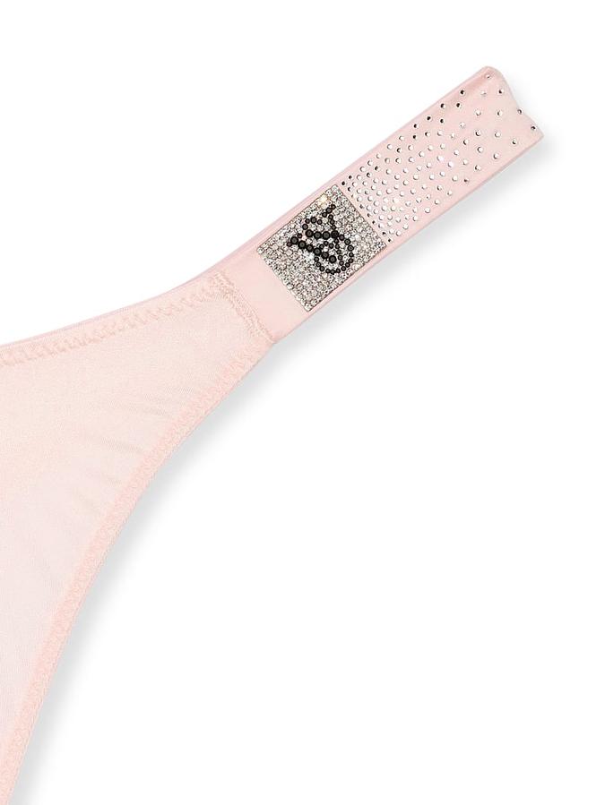 Scattered Shine Strap Thong Panty image number 2