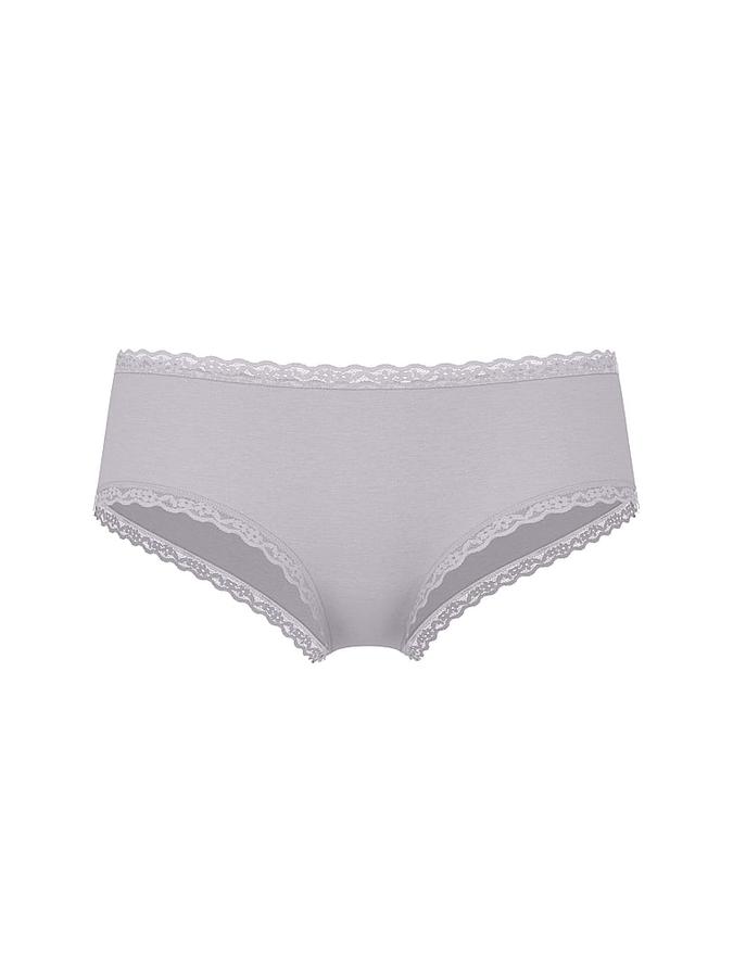 Cotton Lace-Waist Cheeky Panty image number 2
