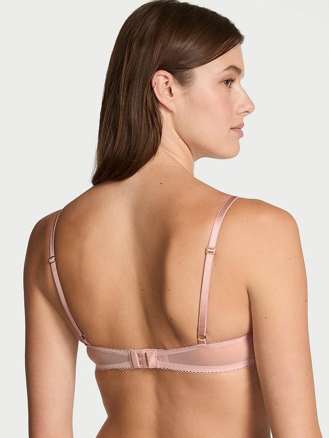 Wicked Unlined Wisteria Embroidery Balconette Bra image number 1
