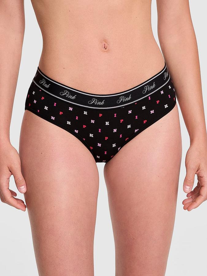 Logo Cotton Hiphugger Panty