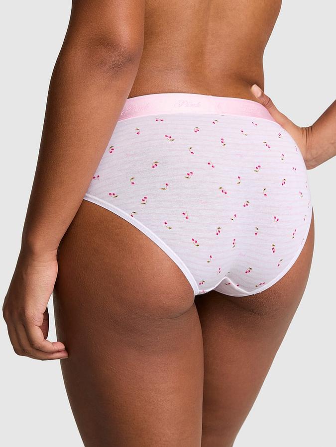 Logo Cotton Hiphugger Panty