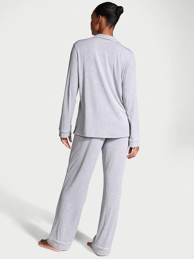 Modal Soft Long Pajama Set image number 1