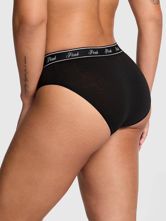 Logo Cotton Hiphugger Panty