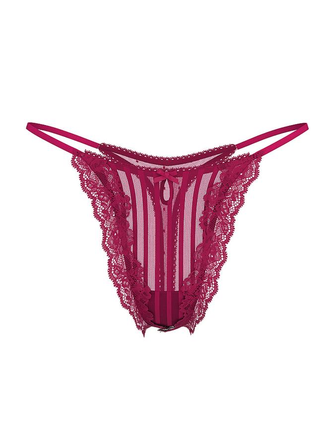 Lacie Sheer Heritage String Thong Panty image number 2