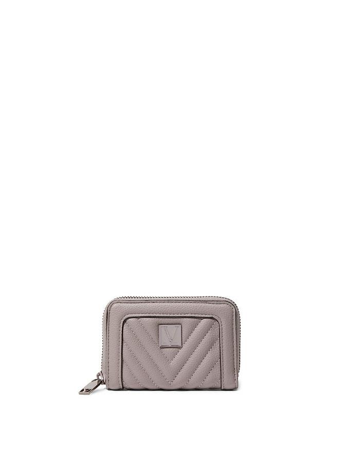 The Victoria Small Wallet French Grey image number 0