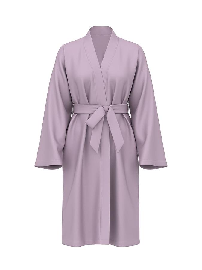 Satin Midi Robe image number 2