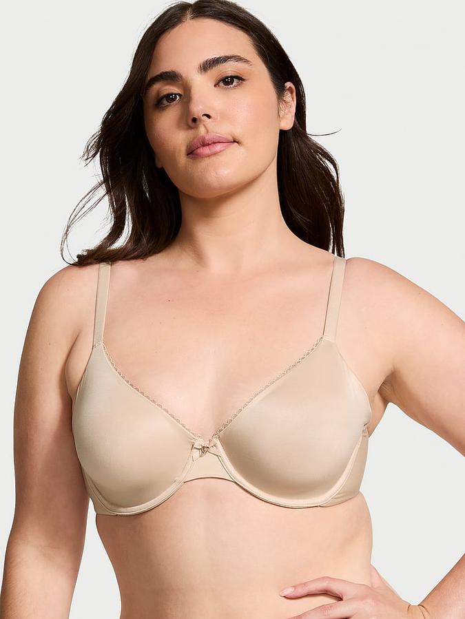 Invisible Lift Unlined Smooth Demi Bra image number 0
