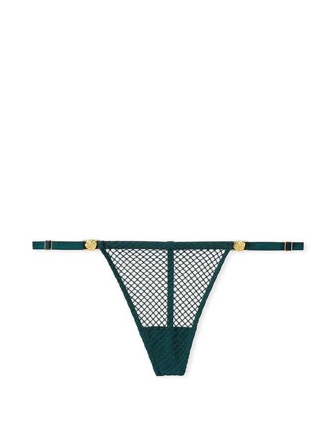 Fishnet Adjustable V-String Panty image number 2