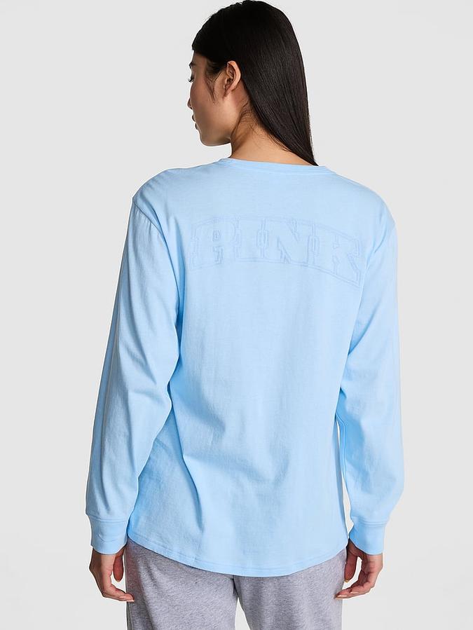 Campus Cotton Long-Sleeve Tee image number 1
