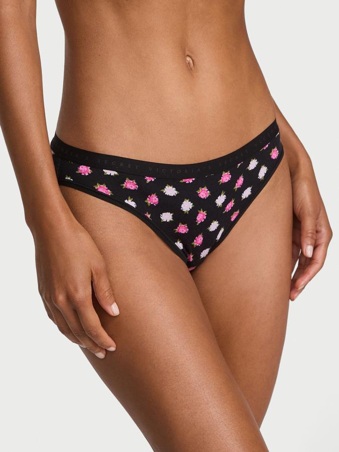 Stretch Cotton Bikini Panty. image number 0