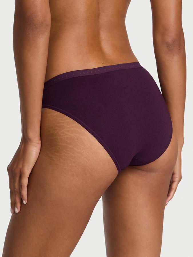 Stretch Cotton Bikini Panty. image number 1