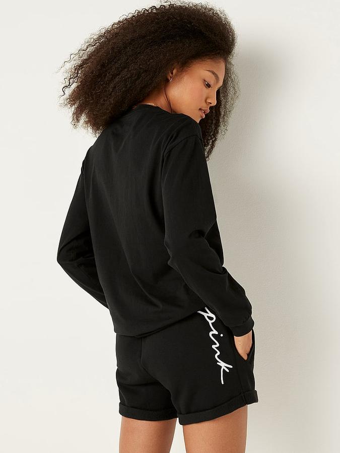 4.25" Rolled Hem Sweat Shorts