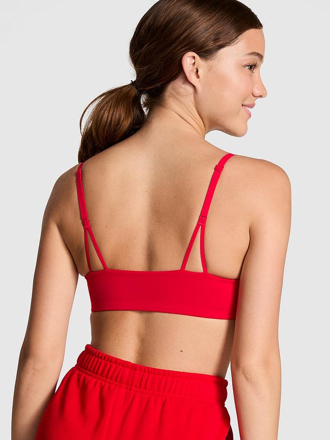 Relay Square-Neck Sports Bra image number 1