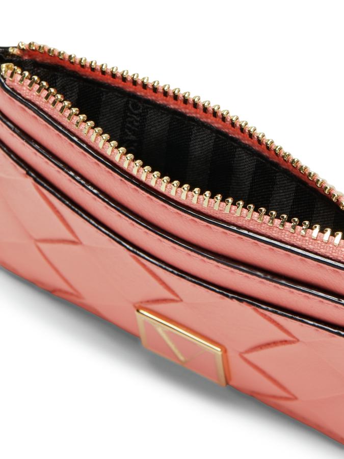 The Victoria Card Case Keychain Coral Pink image number 2