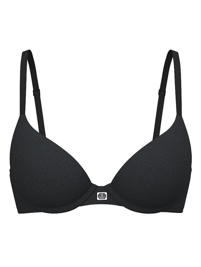 Cotton Logo Hardware Perfect Shape Push-Up Bra image number 2