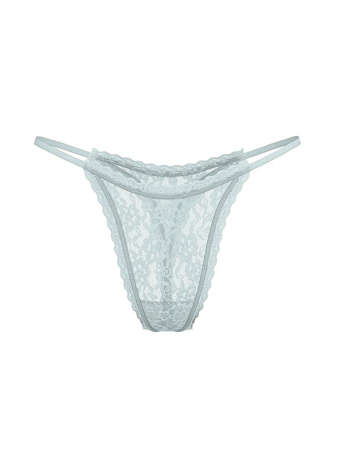 Lace String Thong Panty image number 2