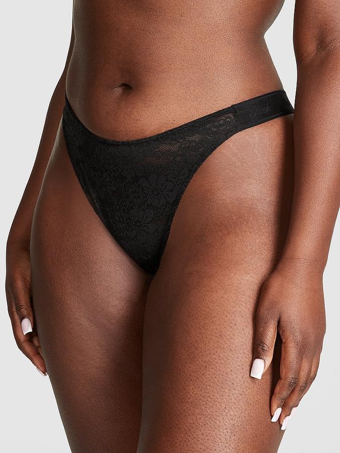 Wink Logo High-Leg Thong Panty image number 0