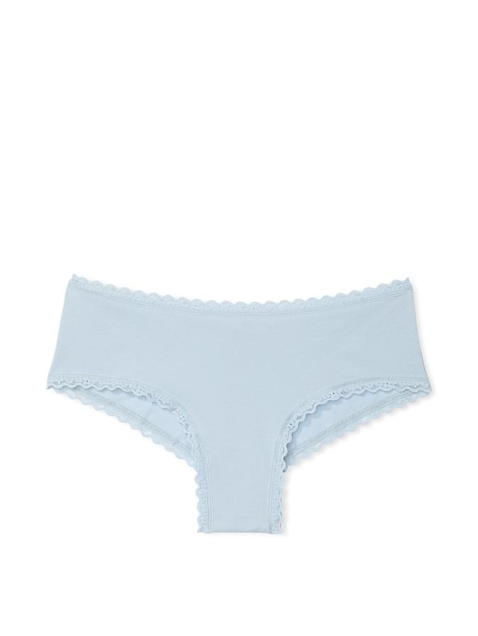 Cotton Lace-Waist Cheeky Panty image number 2