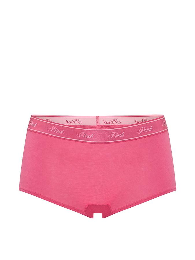 Logo Cotton Boyshort Panty image number 2