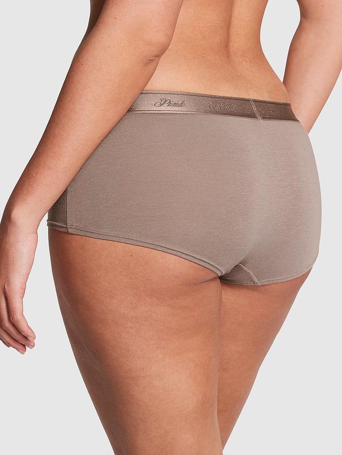 Logo Cotton Boyshort Panty