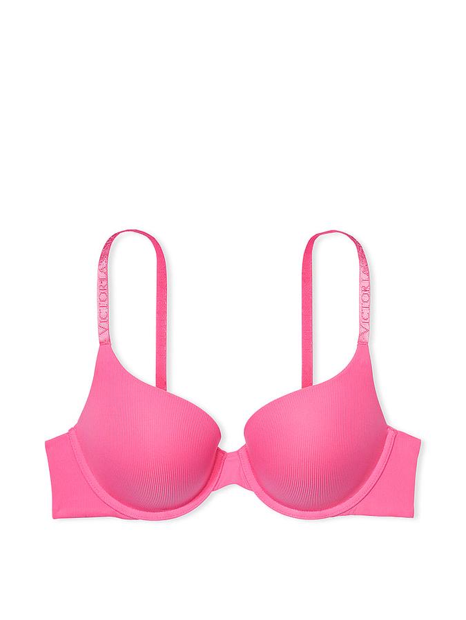 Push-Up Perfect Shape Micro-Rib Bra image number 2