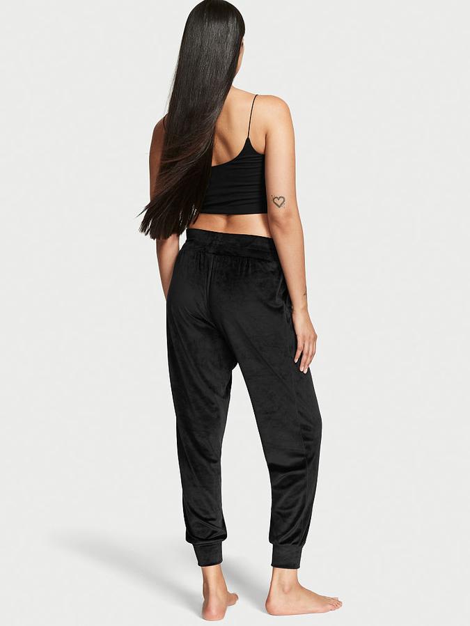 Velour Jogger Pants image number 1