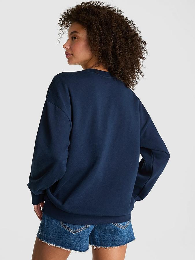 Ivy Fleece Oversized Crew Sweatshirt image number 1