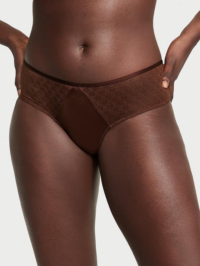 Icon by Victoria's Secret Icon Lace Cheeky Panty image number 0