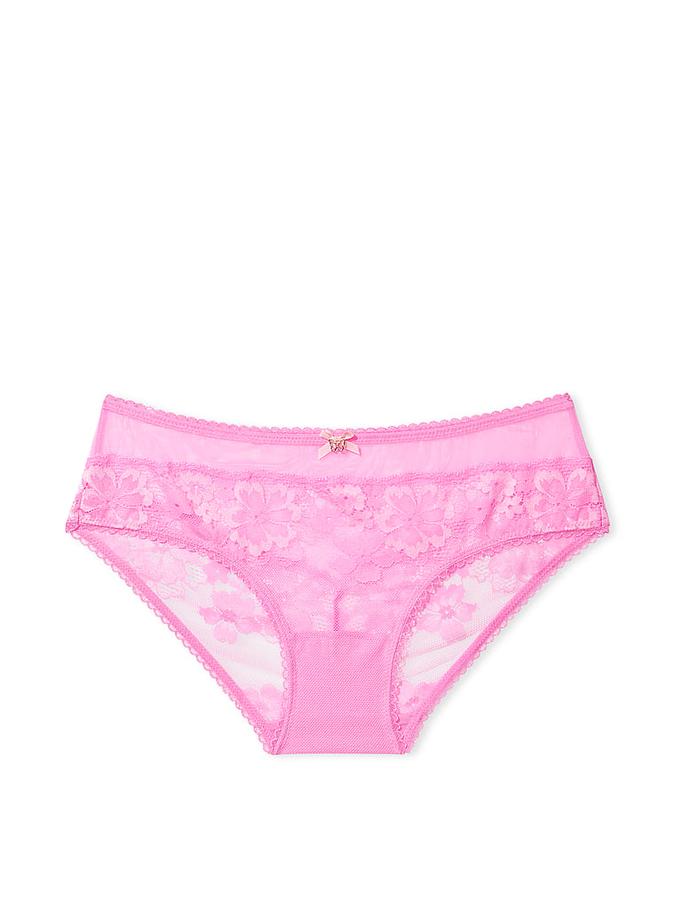 Lace-Inset Hiphugger Panty image number 2