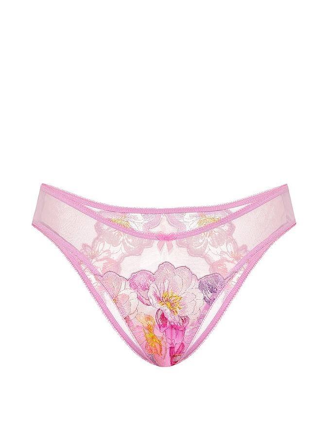 Watercolor Embroidery Brazilian Panty image number 2