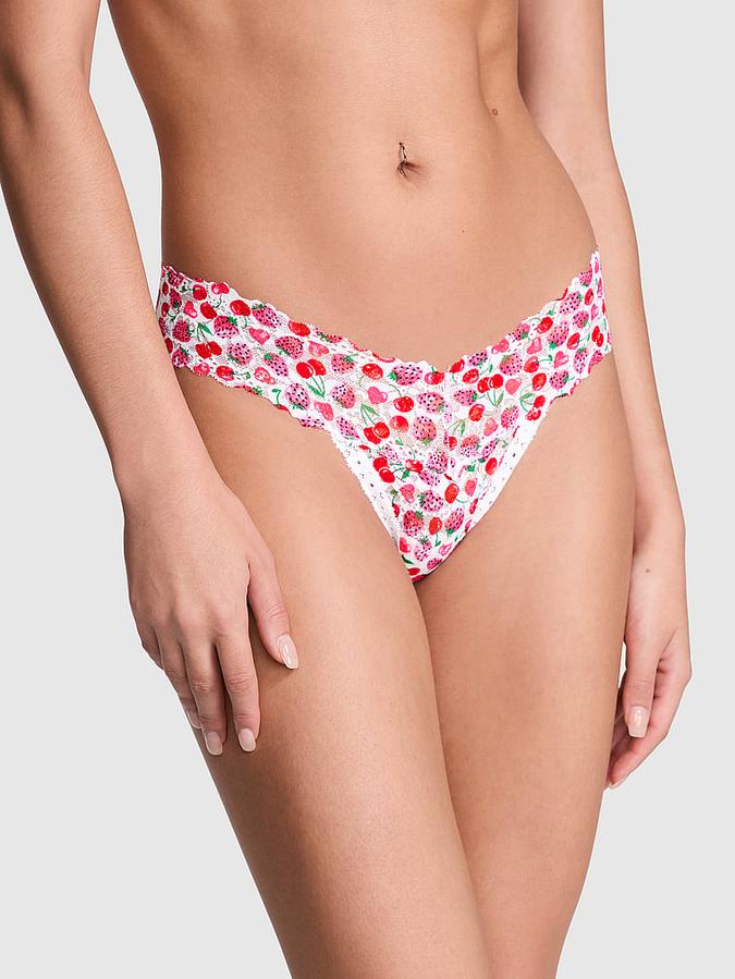 Wink Lace Thong Panty image number 0