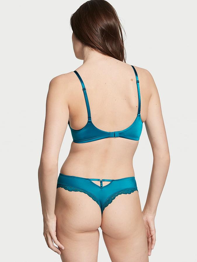 Smooth Cutout Back Thong Panty
