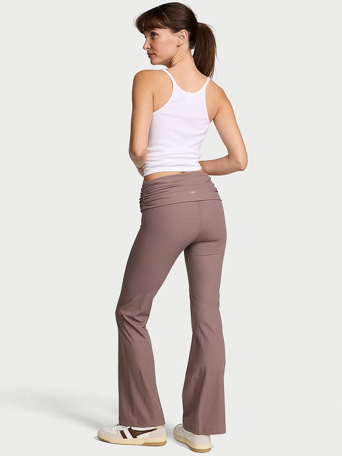 VSX Elevate&trade; Rib Ruched Foldover Flare Legging