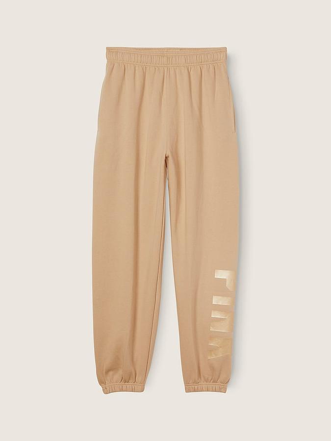 Fleece Baggy Campus Sweatpants image number 2