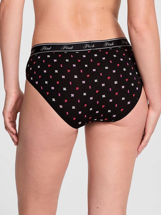 Logo Cotton Hiphugger Panty