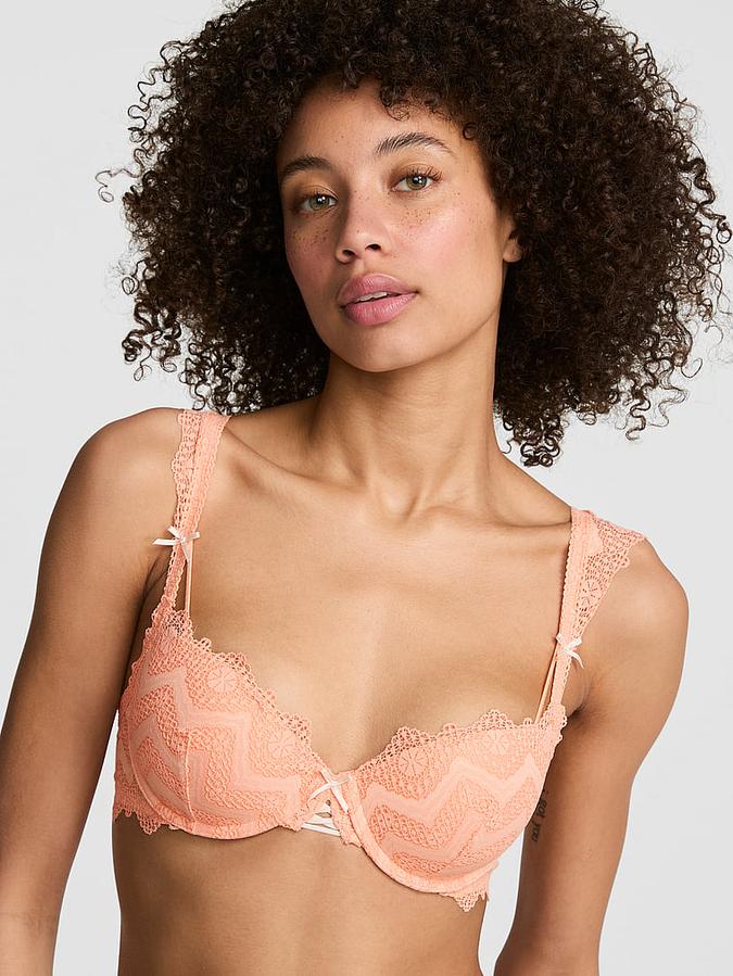 PINK Wink&trade; Push-Up Balconette Bra