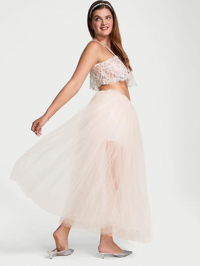 Atelier Victoria's Secret Crystal Tulle Skirt image number 1