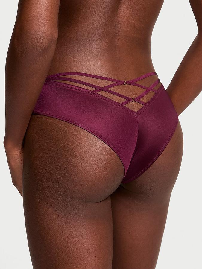 Strappy-Back High-Leg Cheeky Panty image number 1