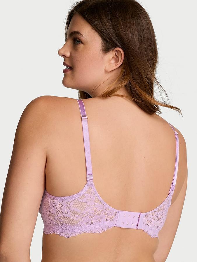 Smooth & Lace Lightly Lined Classic Coverage Demi Bra image number 1