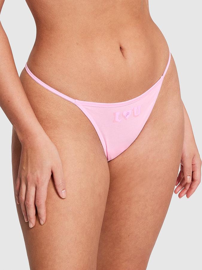 Cotton V-String Panty