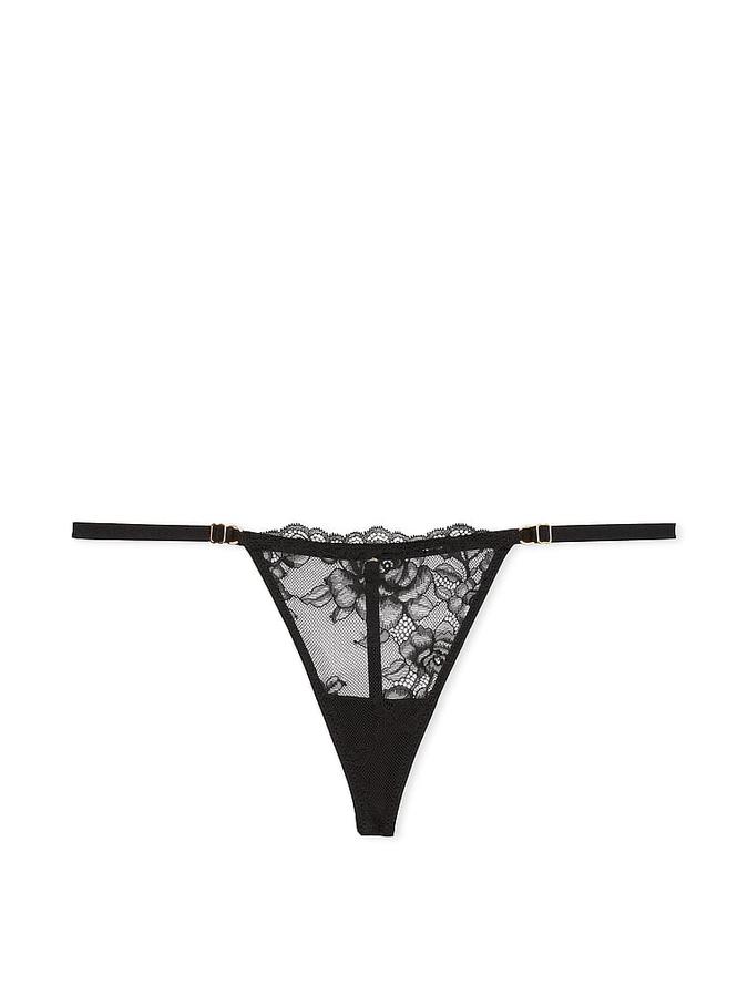 Lace Adjustable V-String Panty image number 1