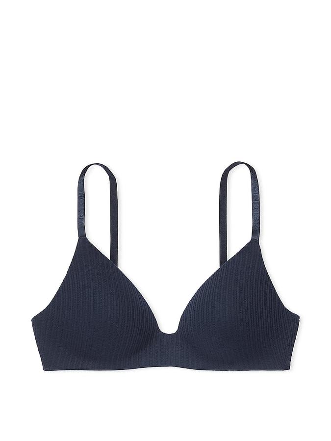 Lightly Lined Pointelle Wireless Bra image number 2