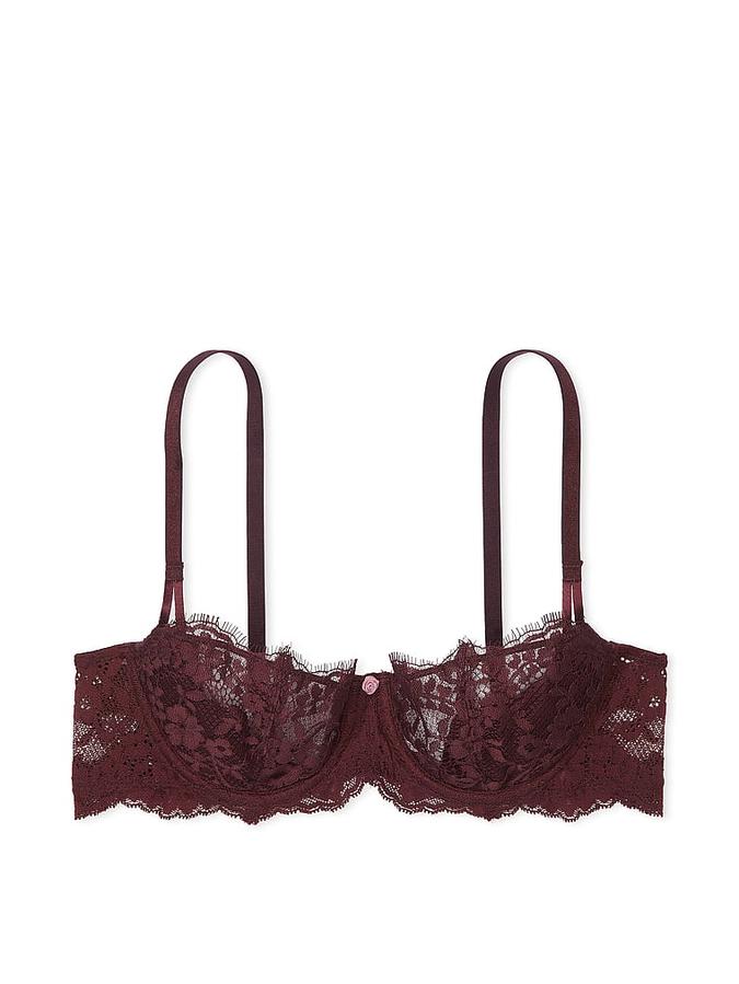 Wicked Unlined Lace Balconette Bra image number 2