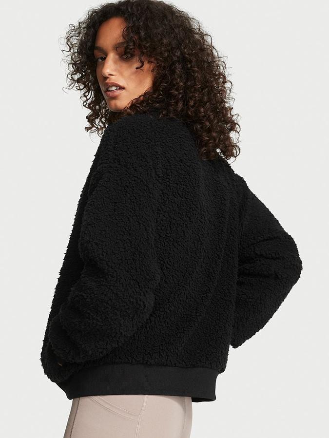 Buy Cozy Fleece Full-Zip Mock Neck Jacket Online - Style ID