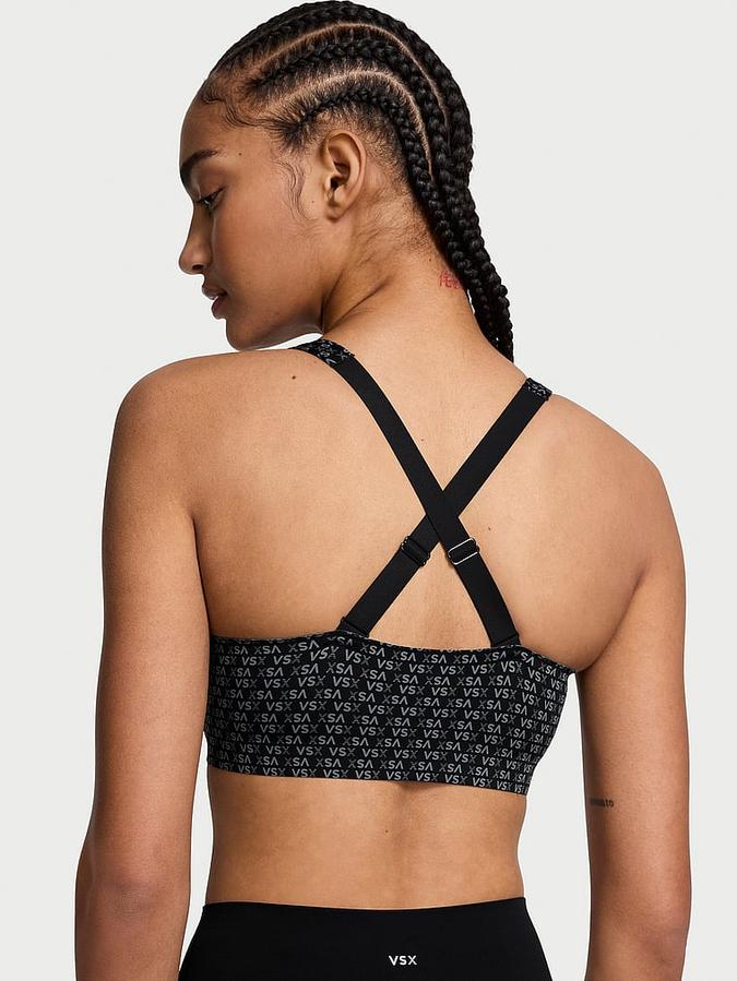 Knockout Front-Close Sports Bra image number 1