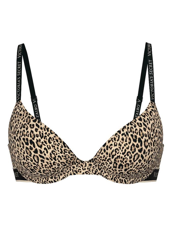 Cotton Lightly Lined Demi Bra image number 2