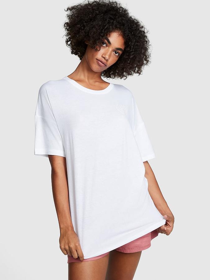Cotton Oversized Sleep Shirt image number 0