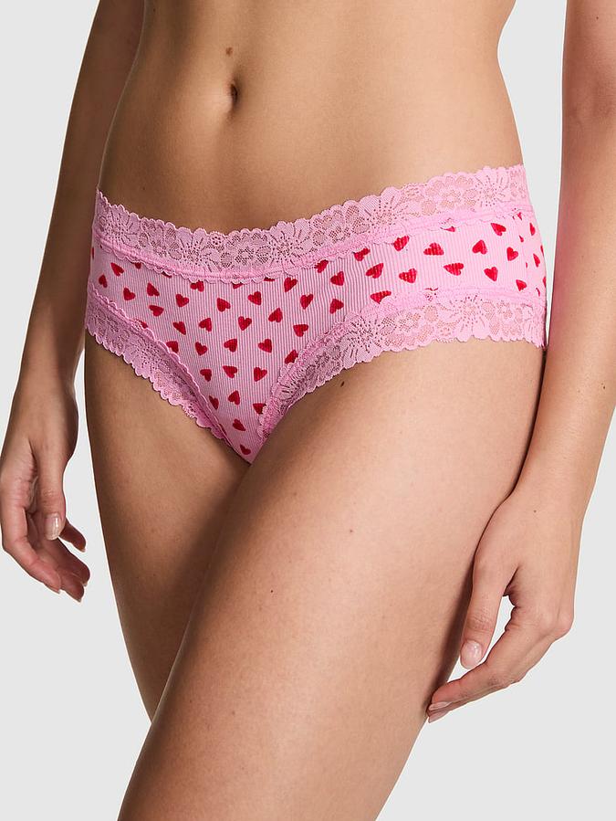 Wink Lace-Trim Cheeky Panty