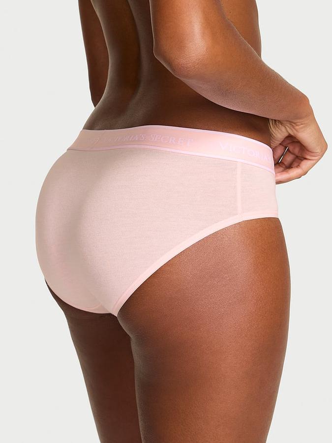 Logo Cotton Hiphugger Panty