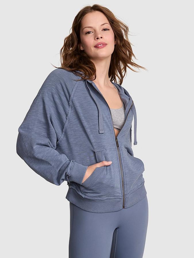 Lightweight Lounge Full-Zip Hoodie image number 0